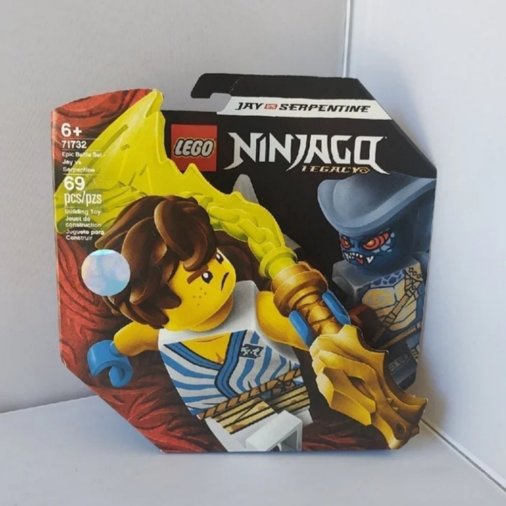 Jay VS Serpentine Lego Ninjago Battle Set 71732 NWT Building Toy Set
